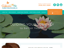 Tablet Screenshot of holisticfamilyhealthcarepc.com